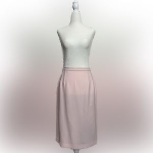 Size 14P Maggy London Light Pink Pencil Skirt